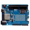 The Funduino UNO R4 with WiFi is an Arduino compatible board integrating the powerful RA4M1 microcontroller with the robust wireless capabilities of the ESP32-S3 from Espressif. Additionally, it features an on-board 12x8 LED matrix, a Qwiic connector, a VRTC, and an OFF pin, making it an ideal choice for all your maker projects.