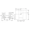 Picture of 42 x 38mm Heavy Duty TO-3P PCB Mount Heatsink