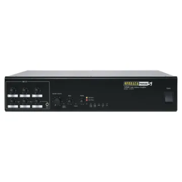 Designed for applications requiring up to six microphone inputs, without compromising output power and overall performance. Each model features inputs which can be configured for either microphone or line level operation.