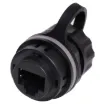 This waterproof IP68 rated 8P8C RJ45 panel mount connector provides secure wateproof data connections for equipment it is built into.