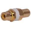 Yellow Double Sided Chassis Mount RCA