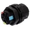 This waterproof IP68 3 pin connector features a screwless termination and locking connection to mating connectors (see P8650 for male line versions).
