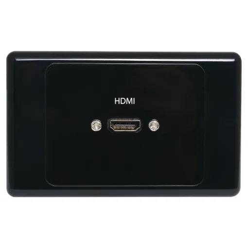 Flylead Wallplat fitted with HDMI Ultra High Speed (8K ready) connection.
