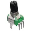 1M Log 18T Spline 9mm Single Vertical Short PCB Pot