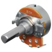 1k Lin D Shaft 24mm Single Pot