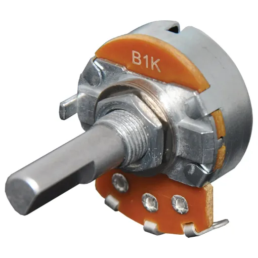 1k Lin D Shaft 24mm Single Pot