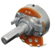 1k Log D Shaft 24mm Single Pot