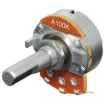 100k Log D Shaft 24mm Single Pot