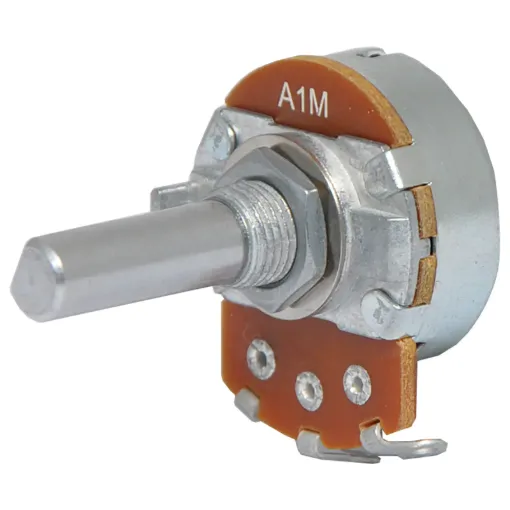 1M Log D Shaft 24mm Single Pot