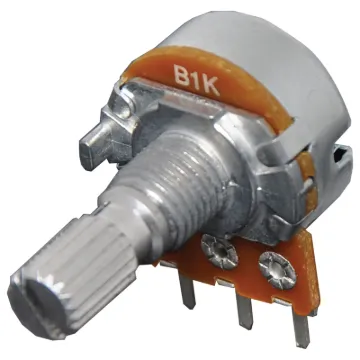 1k Lin 18T Spline 16mm Single Horizontal PCB Pot