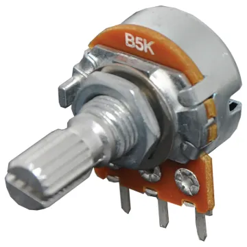 5k Lin 18T Spline 16mm Single Horizontal PCB Pot