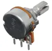 10k Lin 18T Spline 16mm Single Horizontal PCB Pot