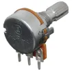 500k Lin 18T Spline 16mm Single Horizontal PCB Pot