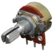 1k Log 18T Spline 16mm Single Horizontal PCB Pot