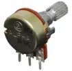1k Log 18T Spline 16mm Single Horizontal PCB Pot