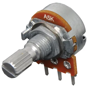 5k Log 18T Spline 16mm Single Horizontal PCB Pot