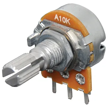 10k Log 18T Spline 16mm Single Horizontal PCB Pot