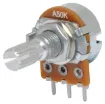 50k Log 18T Spline 16mm Single Horizontal PCB Pot