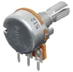 500k Log 18T Spline 16mm Single Horizontal PCB Pot