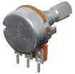 1M Log 18T Spline 16mm Single Horizontal PCB Pot