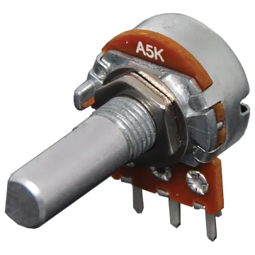 5k Log D Shaft 16mm Single Horizontal PCB Pot