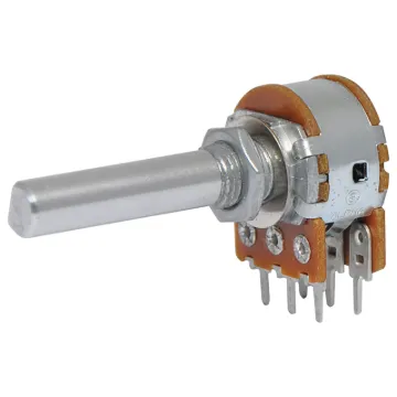 100k Lin D Shaft 16mm Dual PCB Pot