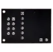 This module is a compact circuit board designed to simplify the integration of the NRF24L01+ or NRF24L01+PA+LNA wireless transceiver module with other electronic boards and project designs. 