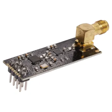 Operating in the 2.4GHz frequency band, the nRF24L01+PA+LNA is a wireless transceiver module designed for long-range communication while maintaining low power consumption.