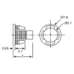 Picture of 5mm LED Mounts Pk 1000