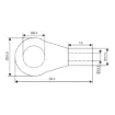 Picture of 6mm Heavy Duty Ring Crimp 0AWG