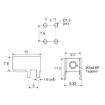 Picture of Metal PCB Mount Support M3