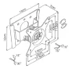 Picture of Wall Bracket LCD Black With Balljoint
