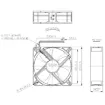 Picture of 120mm 24VDC Ball Bearing Cooling Fan
