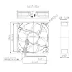 Picture of 92mm 24VDC Maglev Bearing Cooling Fan