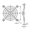 Picture of 60mm Metal Fan Guard