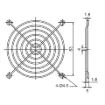 Picture of 92mm Metal Fan Guard