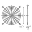 Picture of 120mm Metal Fan Guard