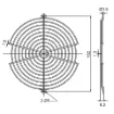 Picture of 171mm Metal Fan Guard