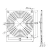 Picture of 120mm Plastic Fan Guard With Filter