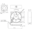 Picture of 35mm 12VDC Maglev Bearing Cooling Fan