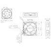 Picture of 50mm 24VDC Maglev Bearing Cooling Fan