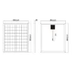 solar panel size