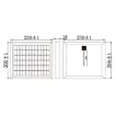 solar panel size