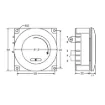 Picture of 16A 240VAC NC Mains Timer Switch
