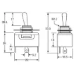 Picture of SPDT (On/Off/Momentary) 10A Heavy Duty Toggle Switch