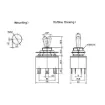 Picture of DPDT 3A On/Off Toggle Switch
