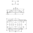 Picture of SPST Momentary SMD 1.6mm Tactile Switch