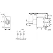 Picture of SPDT Mom. PCB Mount Sub-Mini Pushbutton Switch