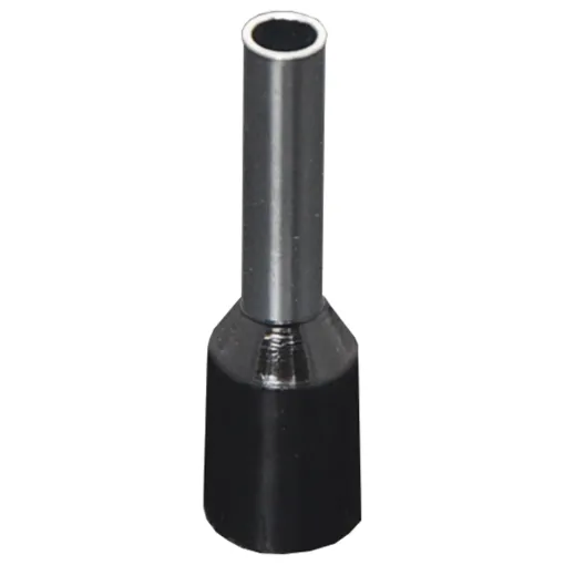 Picture of Black 1.5mm Ferrule Terminals Pk 10