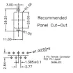 Picture of DE9 Female PCB IP67 Rated